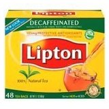 Lipton® Decaffeinated 1-cup Tea Bags - Regular cs/432