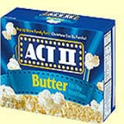 ACT II® Butter Microwave Popcorn 2.75-oz. bx/36