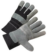 Standard Cowhide Patch Palm Glove 2.5" Cuff (L) 12/pr