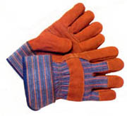 Standard Double Cowhide Palm Glove 2" Cuff (L) 1/pr