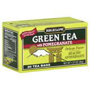 R.C.Bigelow® 1-cup Tea Bags - Green Tea With Pomegranate cs/168