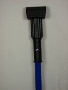 Clamp Mop Handle 54" Powder Coated Metal blue 1/ea