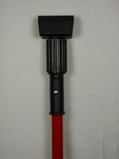 Clamp Mop Handle 60" Powder Coated Metal red 1/ea