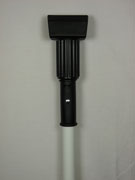 Clamp Mop Handle 60" Powder Coated Metal white 1/ea