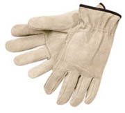 Driver's Glove, Premium Cowhide w/Straight Thumb (XL) 12/pr