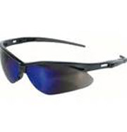 V30 Nemesis®14481 Safety Glasses w/Blue Mirror Lens 1/ea