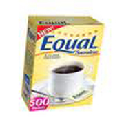 Equal® Yellow Sucralose Sweetener .035-oz cs/500