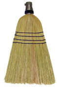 Corn Broom #24 Maid With o Handle 11" Sweep