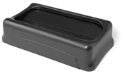 Swing Lid for Slim Jiml® Waste Containers (Black) 1/ea