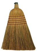 Corn Broom #26 Janitor With o Handle 12" Sweep