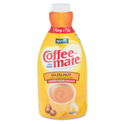 Nestle® Liquid Coffee Creamer, Pump Dispenser, Hazelnut - 1.5-ltr, cs/2