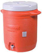 Rubbermaid® 10-gl Cooler orange 1/ea