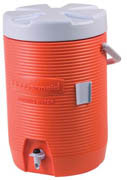 Rubbermaid® 3-gl Cooler orange 1/ea