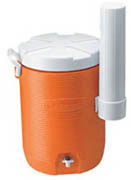 Rubbermaid® 5-gl Cooler With Cup Dspr. orange 1/ea