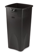 Untouchablel® Square Container 23-gal. (Black) 1/ea