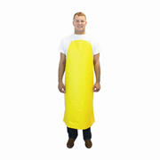 36x45” Medium Weight 14-oz Yellow Hycar Apron 1/ea