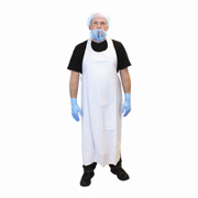 8-mil White Die Cut Vinyl Apron 35x45" dz/12