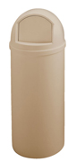 Marshal® Classic Containers 25-gal. (Beige) 1/ea