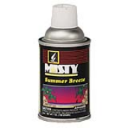 Misty® Dry Deodorizer Refills Summer Breeze Aerosol cs/4