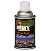 Misty® Dry Deodorizer Refills Spring Rain Aerosol cs/4