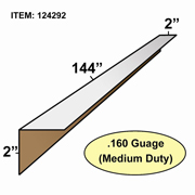 Edge Board Corner Protectors .160" x 2" x 2" x 144" skid / 800