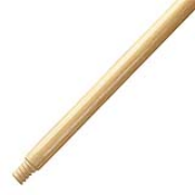 Threaded End Broom Handle 15/16" x 54" Wood