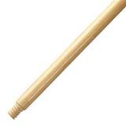 Threaded End Broom Handle 15/16" x 60" Wood