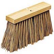 5.25" Street Brooms With Brown Plastic18"