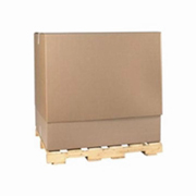 Corrugated Box ECT32 HSC Telescoping Bottom 47-1/2x39-1/2x25" Kraft 1/ea (Y)