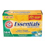 Essentials™ Fabric Softener Sheets cs/864