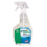 Clorox® Green Works™ Natural Glass & Surface Cleaner 32-oz, cs/12