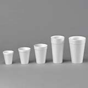 12-oz WhiteTall Foam Cup - cs/1000