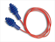 Airsoft® Reusable Earplug w/cord NRR 27 (box/100-pr)
