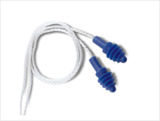 Airsoft® Reusable Earplug w/cotton cord NRR 27 (box/100-pr)
