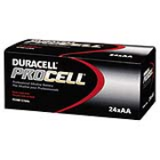 Duracell® PROCELL® Alkaline Batteries - AA,  pk/24