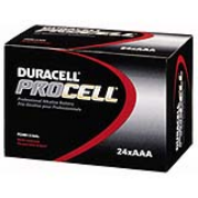 Duracell® PROCELL® Alkaline Batteries - AAA, pk/24