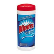 Windex® Glass & Surface Wipes 7"x8", cs.252