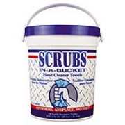 SCRUBS® Hand Cleaner Towels - 30 count canister cs/180
