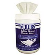 SCRUBS® Whiteboard Cleaner Wipes -cs/720