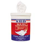 SCRUBS® do-it ALL® Germicidal Cleaner Wipes cs/540