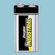 Energizer® Alkaline Batteries - 9V,  pk/12