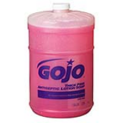 GOJO® Thick Pink Antiseptic Lotion Soap - gal, cs/4