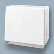 White Easy-Mount White Steel S/F Dispenser 1/ea