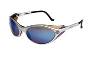 Harley-Davidson®  HD100 Safety Glasses w/Blue Mirror Lens 1/ea