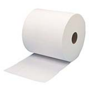 DuraWorks® Perforated Jumbo Roll - White, Smooth, 12.5"x13.1", cs/825