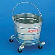 26-Quart Oval Metal Mop Bucket 1/ea