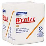 WYPALL* L40 Wipers - White, 12.5"x14.4", cs/1008