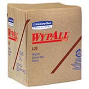 WypALL® L20 Wipers - Brown, 12.5"x13", cs/816