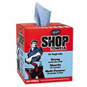 SCOTT Shop Towels - Blue, 11"x13", cs/600