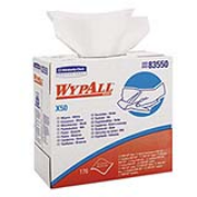 WYPALL* X50 Wipers - White, 9.1"x12.5", cs/1760